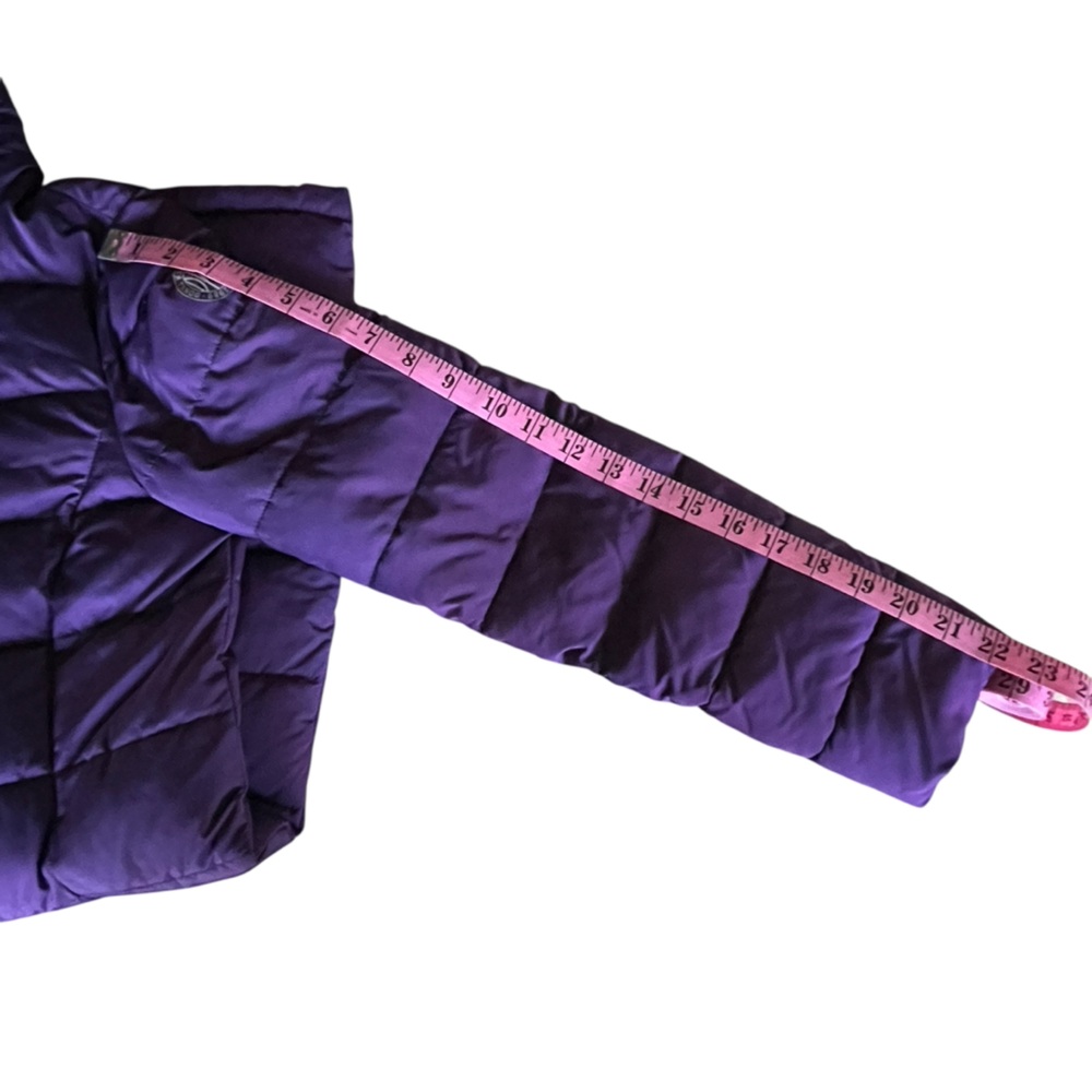 DKNY 3/4 Length Lightweight Puffer Parka Coat size XS - Picture 10 of 12